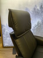 Stressless® Admiral (M) Classic Sessel mit Hocker Batick Black