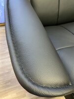 Stressless® Admiral (M) Classic Sessel mit Hocker Batick Black