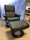 Stressless® Admiral (M) Classic Sessel mit Hocker Batick Black
