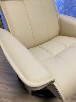Stressless® Admiral (M) Classic Sessel mit Hocker Batick Cream