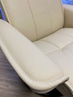 Stressless® Admiral (M) Classic Sessel mit Hocker Batick Cream
