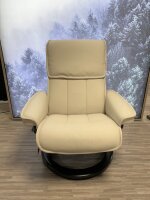 Stressless® Admiral (M) Classic Sessel mit Hocker Batick Cream