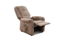Relaxsessel S Francis Stoff Bingo Savannah mit elektrischer Funktion und Aufstehhilfe