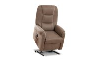 Relaxsessel S Francis Stoff Bingo Savannah mit elektrischer Funktion und Aufstehhilfe