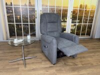 Relaxsessel XS Francis Stoff Kati Fango mit elektrischer...