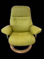 Stressless® Sunrise (M) Signature Sessel mit Hocker Paloma Amber Green