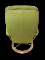 Stressless® Sunrise (M) Signature Sessel mit Hocker Paloma Amber Green