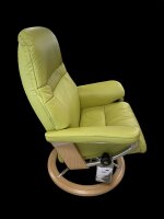 Stressless® Sunrise (M) Signature Sessel mit Hocker Paloma Amber Green
