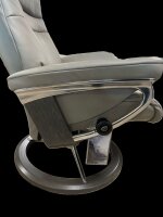 Stressless® Sunrise (M) Signature Sessel mit Hocker Paloma Special Silver Grey