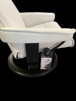 Stressless® Admiral (M) Classic Sessel mit Hocker Batick Snow